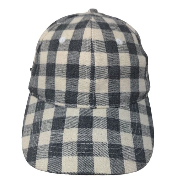 Cocus Pocus Men's Slideback Hat Multicolor Plaid Pattern Size OS Poly Blend - Picture 1 of 7